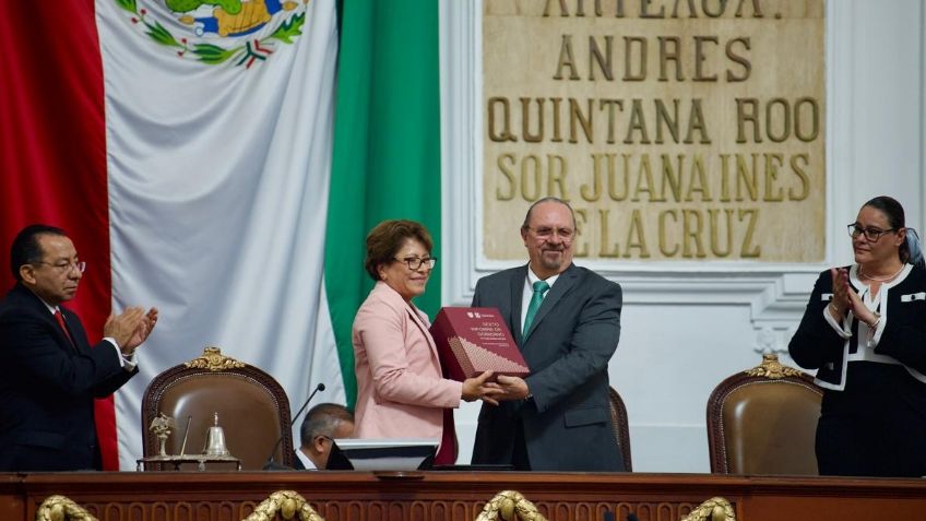 Congreso CDMX recibe sexto informe de gobierno 