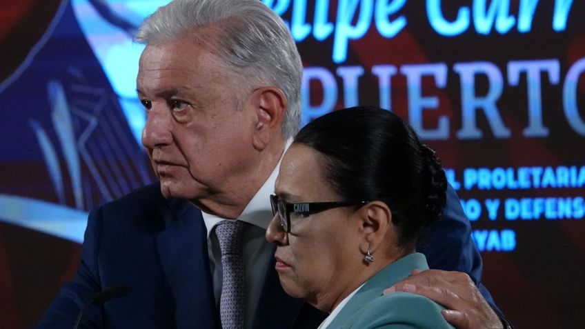 "Nuestro Presidente López Obrador se ha ganado el amor del pueblo de México", afirma Rosa Icela Rodríguez