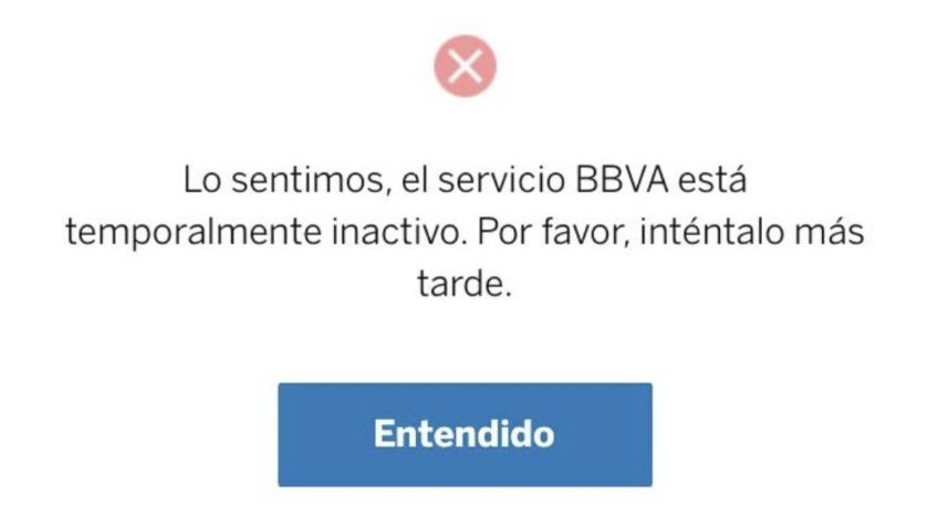 ¿La app de BBVA funciona hoy domingo 1 de septiembre?