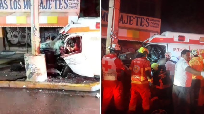 Paramédico muere en accidente vial mientras trasladaba a un paciente al hospital