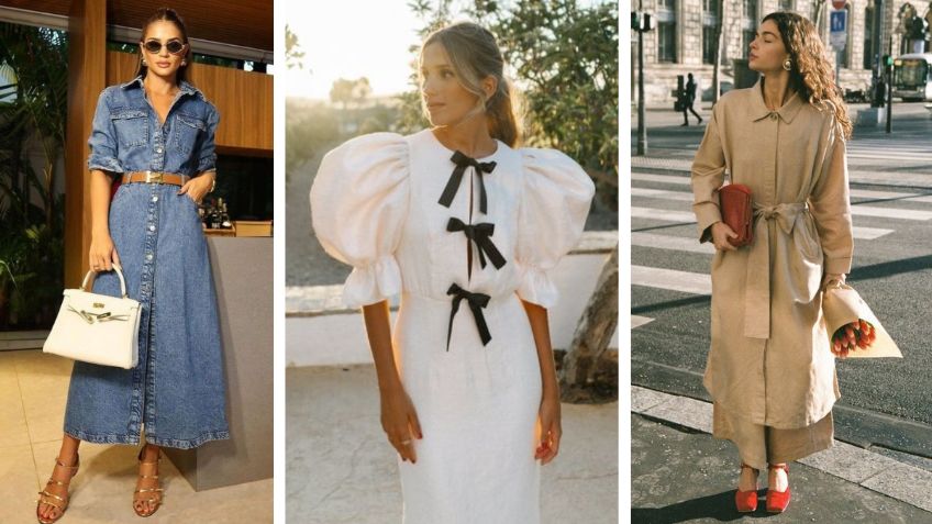 Los cinco vestidos midi que estarán en tendencia este otoño y te harán lucir como una royal