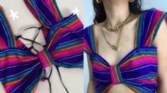 Cómo hacer un top con un rebozo para lucirte muy mexicana en las fiestas patrias