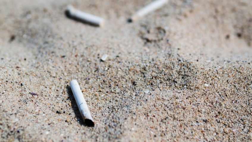 Día Mundial de las Playas: colillas de cigarro y el daño ambiental que generan en los océanos