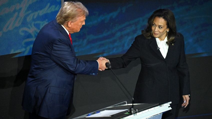 Donald Trump y Kamala Harris se dan con todo