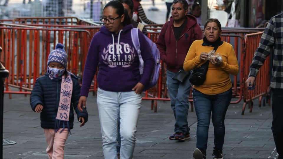 Además del frío, más de 20 estados tienen pronóstico de lluvias.