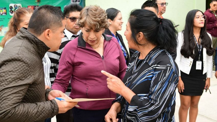 Delfina Gómez garantiza más apoyos para Chalco y anuncia obras de pavimentación