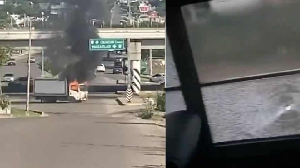 Por tercer día consecutivo sigue la violencia en Culiacán.