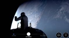 VIDEOS: SpaceX hace historia, así fue la primera caminata espacial hecha por un turista multimillonario