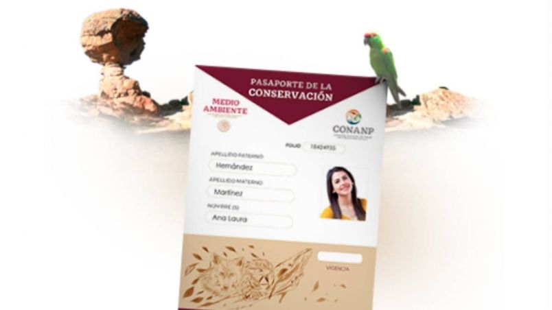 El pasaporte CONANP tiene vigencia por un año.