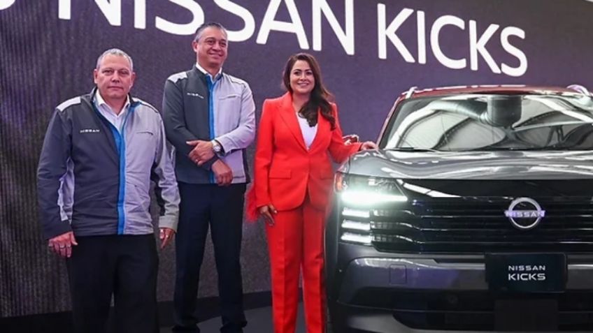 Tere Jiménez encabeza arranque de producción del Nissan Kicks 2025 en Aguascalientes