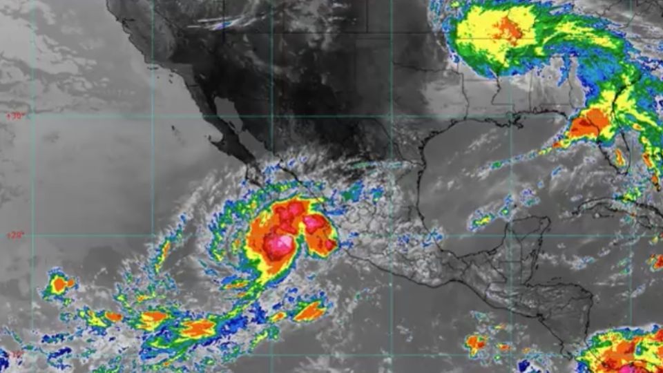 Su centro se localiza a 250 kilómetros al oeste-suroeste de Cabo Corrientes en Jalisco.