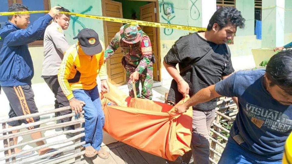 Las autoridades correspondientes realizaron el levantamiento del cuerpo del ladrón.