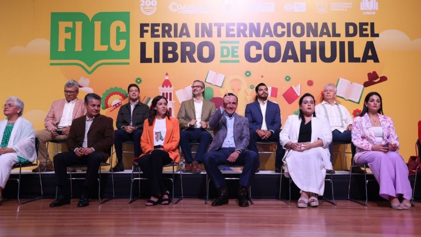 Manolo Jiménez inaugura la Feria Internacional del Libro en Coahuila 2024: "Leer es de gigantes"