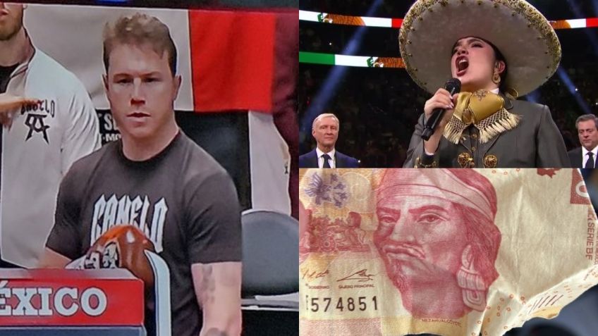 La reacción del Canelo al error de Camila Fernández y los mejores memes de la pelea