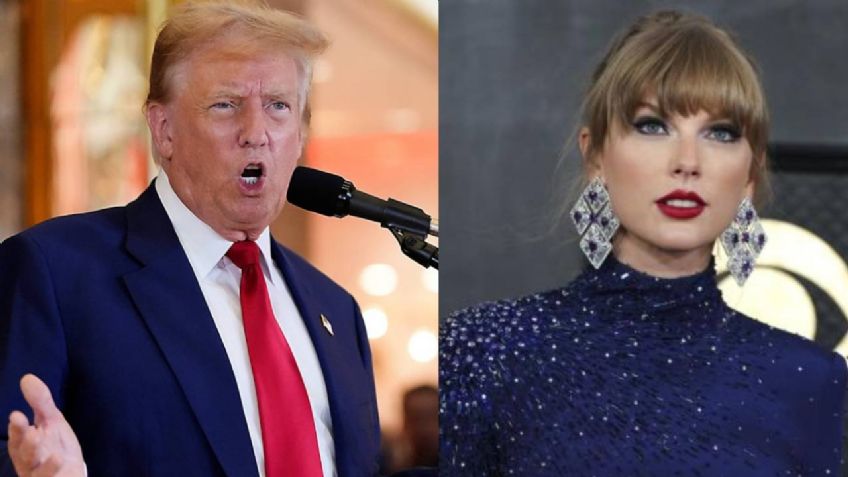 Odio a Taylor Swift, dice Donald Trump