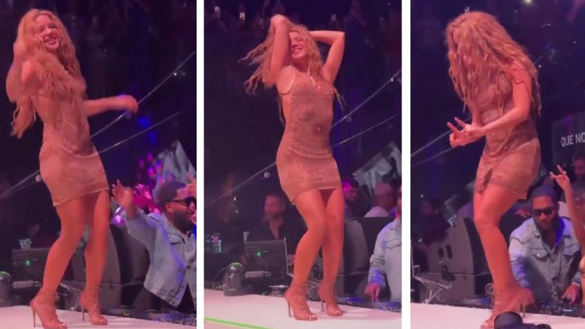 Shakira vive incómodo momento al sorprender a un hombre que intentaba grabar por debajo de su vestido