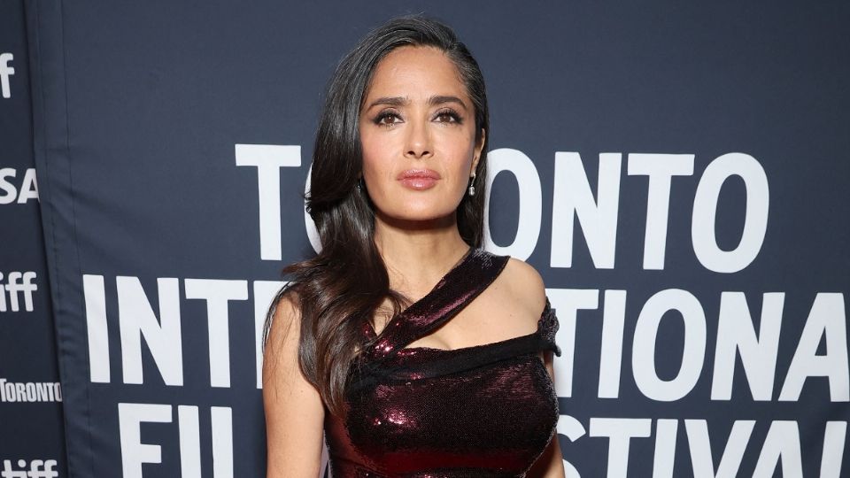 Salma Hayek desfiló por el Festival Internacional de Cine de Toronto