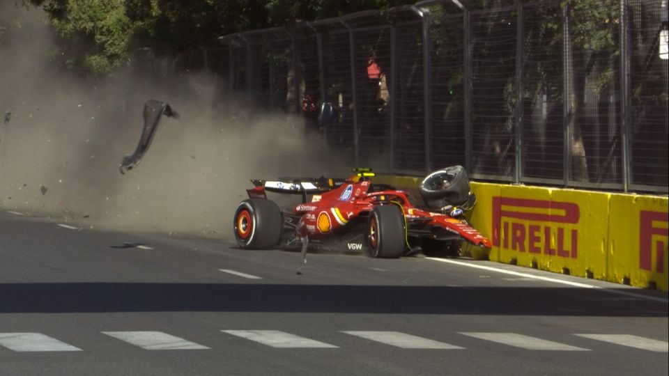 Checo Pérez estaba en una de sus mejores carreras.