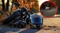 La desgarradora IMAGEN de un padre besando, por última vez, a su hijo fallecido en un accidente de motocicleta