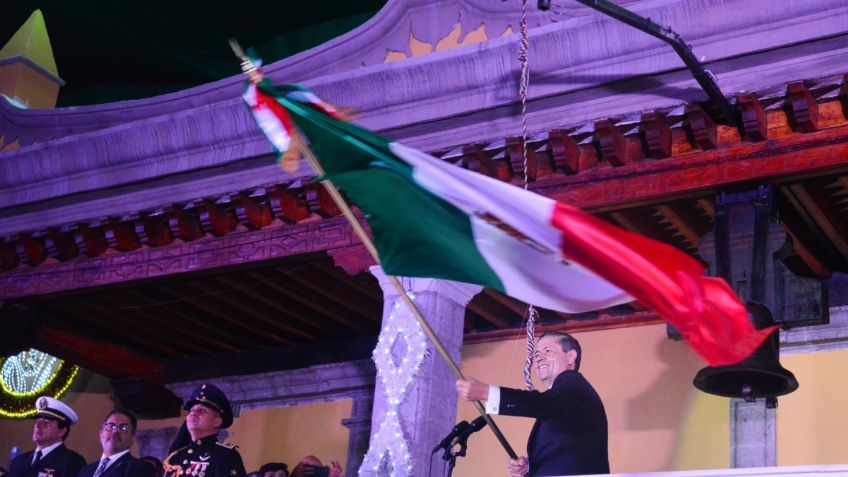 Celebran el Grito en la alcaldía Coyoacán, CDMX