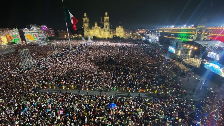 Casi 400 mil personas acuden a los festejos patrios en CDMX: Martí Batres