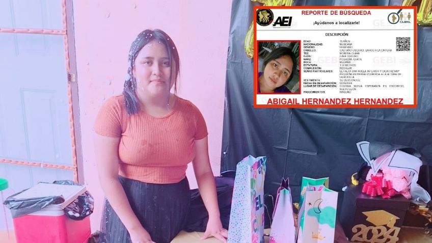 Madre busca a Abigail, su hija desapareció en Escobedo: "Dondequiera que estés quiero que sepas que te amo"