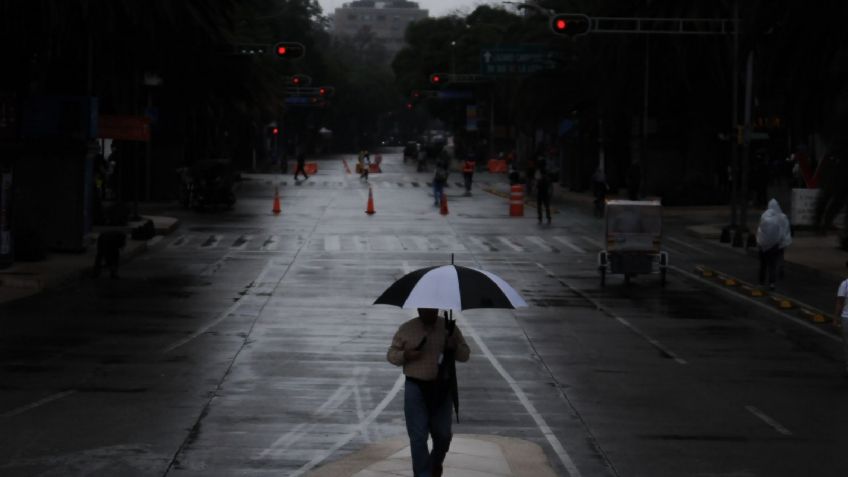 Estas son las cinco alcaldías de la capital que esperan las más fuertes lluvias esta noche