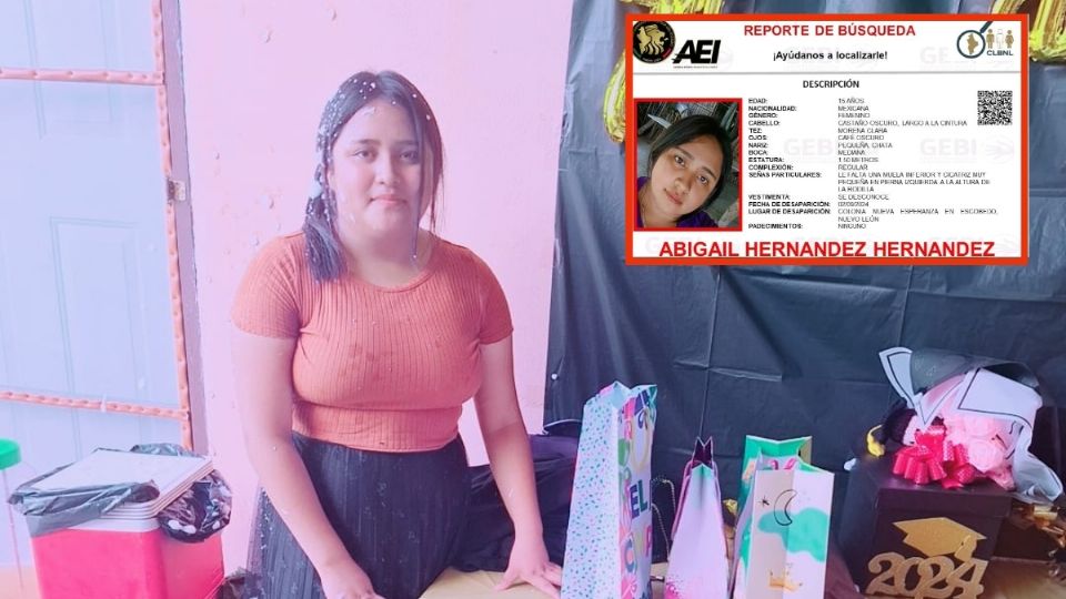 La madre de Abigail ha expresado su desesperación en redes sociales.