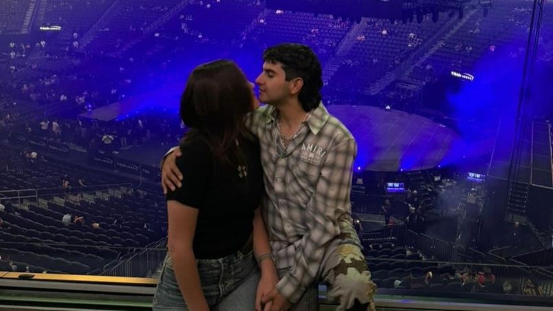 Emily Álvarez y Jaziel Avilez muestran su amor en Las Vegas