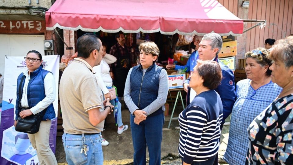 “En Jilotzingo, afortunadamente la gente sí tuvo una buena disposición de moverse, incluso algunos están preguntando si es necesario que se muevan,' declaró la mandataria estatal.