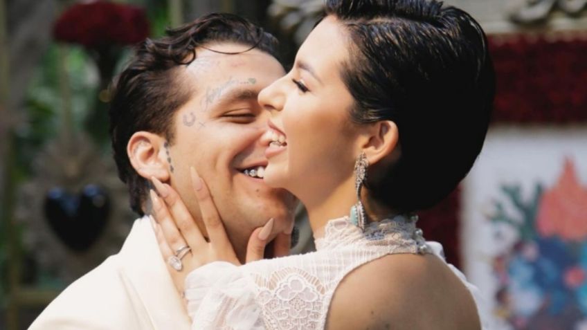 Christian Nodal y Ángela Aguilar: aseguran que la pareja  tuvo un matrimonio falso y que su acta no aparece en el registro