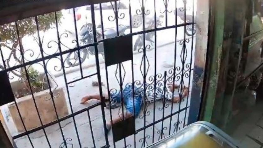 Un hombre se hizo el muerto para salvarse de un ataque armado: VIDEO