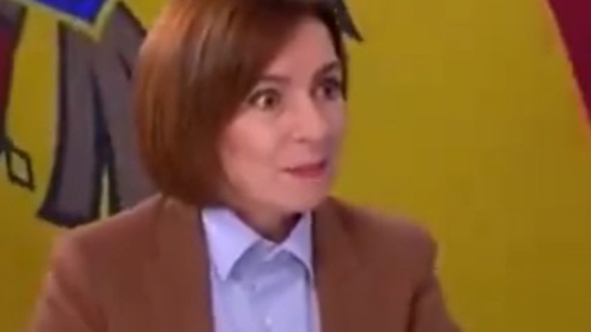 Terremoto sorprende a presidenta durante una entrevista en vivo: VIDEO