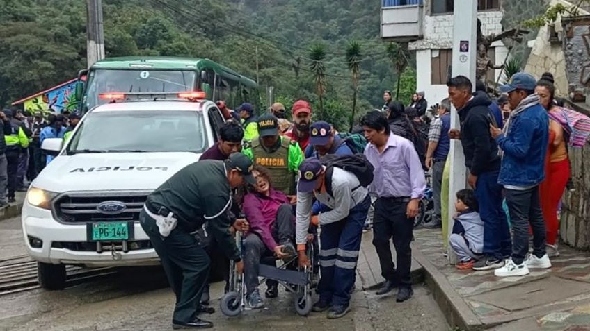 Mexicano herido en Macchu Pichu: "Caímos aproximadamente de 10 a 15 metros"