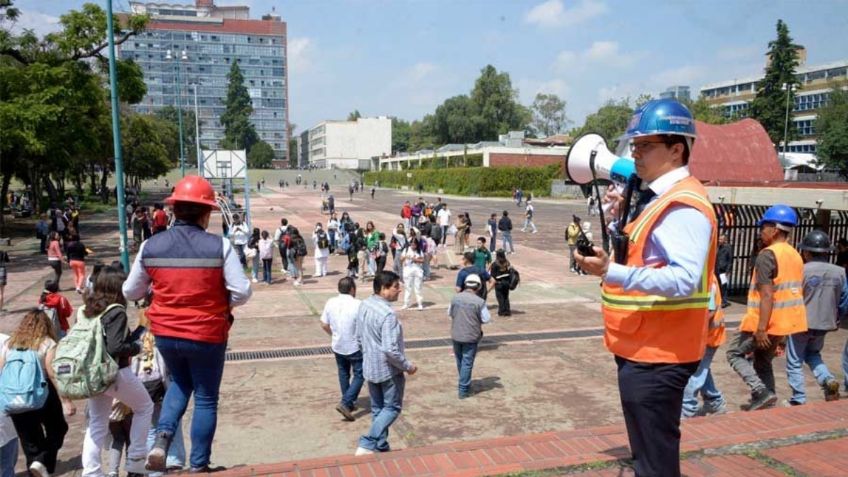 "Aquí puede temblar muy fuerte": UNAM destaca exitosa participación en simulacro