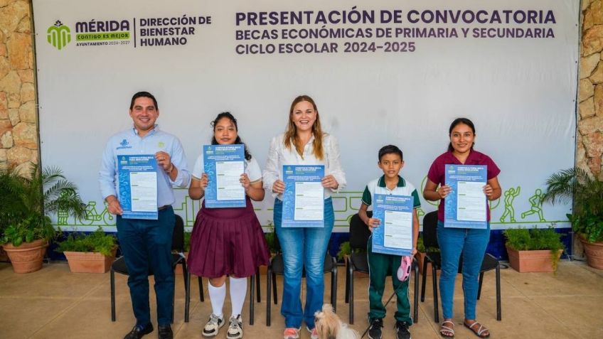 Las becas para primaria y secundaria aumentan en Mérida, ¿de cuánto es el incremento?