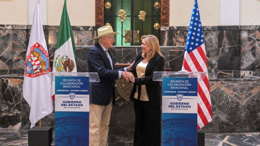 Visita embajador Ken Salazar capital de Chihuahua, busca frenar migración