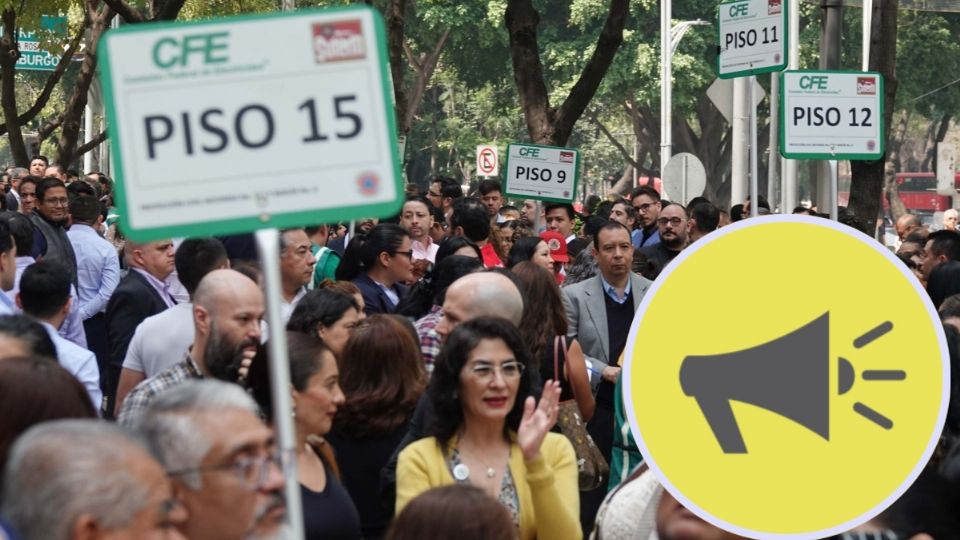 Este jueves se llevó a cabo un simulacro.