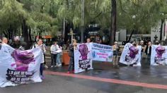 Bloquean Paseo de la Reforma por anulación de elección en la Cuauhtémoc y a favor de Alessandra Rojo