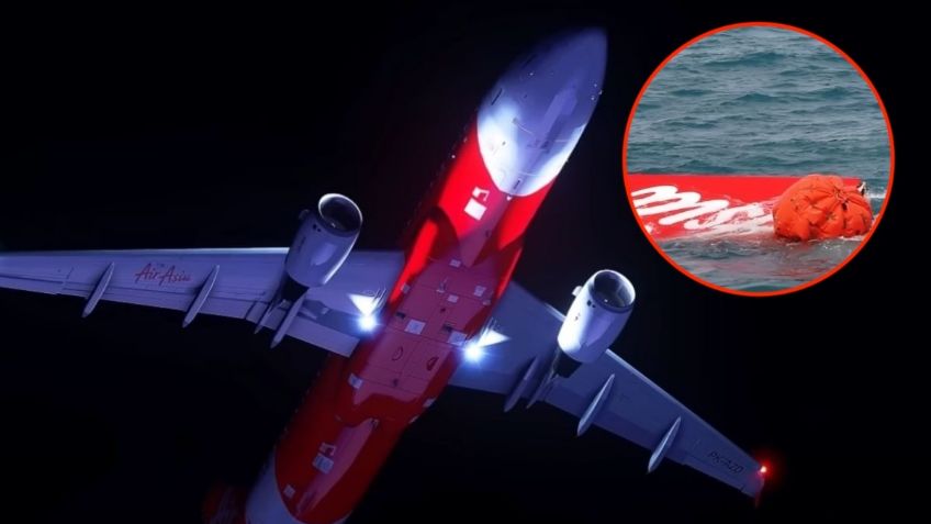 "Como una piedra al agua": captan en VIDEO el momento exacto en el que un avión con 155 pasajeros cae al mar