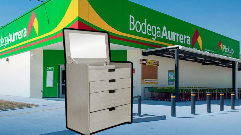 Bodega Aurrera: esta es la mejor oferta disponible cajonera con tocador para el lunes 2 y martes 3 de septiembre