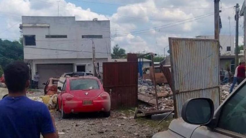 Dos muertos y daños materiales: el saldo de la explosión en Reynosa