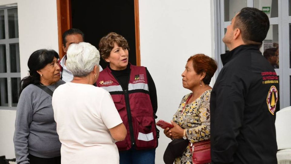 Gobernadora del Edomex, Delfina Gómez visita Chalco