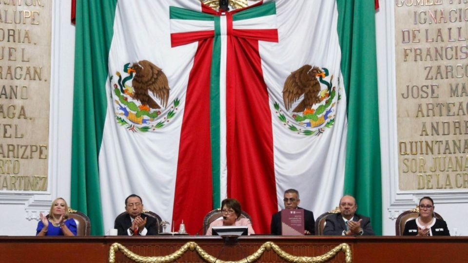 Ricardo Ruiz, secretario de Gobierno de la Ciudad de México, durante la entrega del Sexto Informe de Gobierno de Marí Batres, el pasado 1 de septiembre.