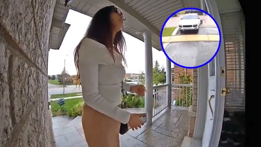 Mujer se hace pasar por compradora de Porsche, pero atropella al dueño para robarlo