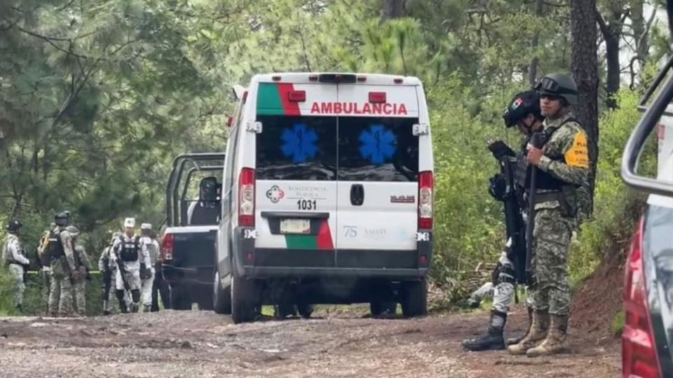 Los cuerpos fueron encontrados en un paraje limítrofe con el Estado de México.