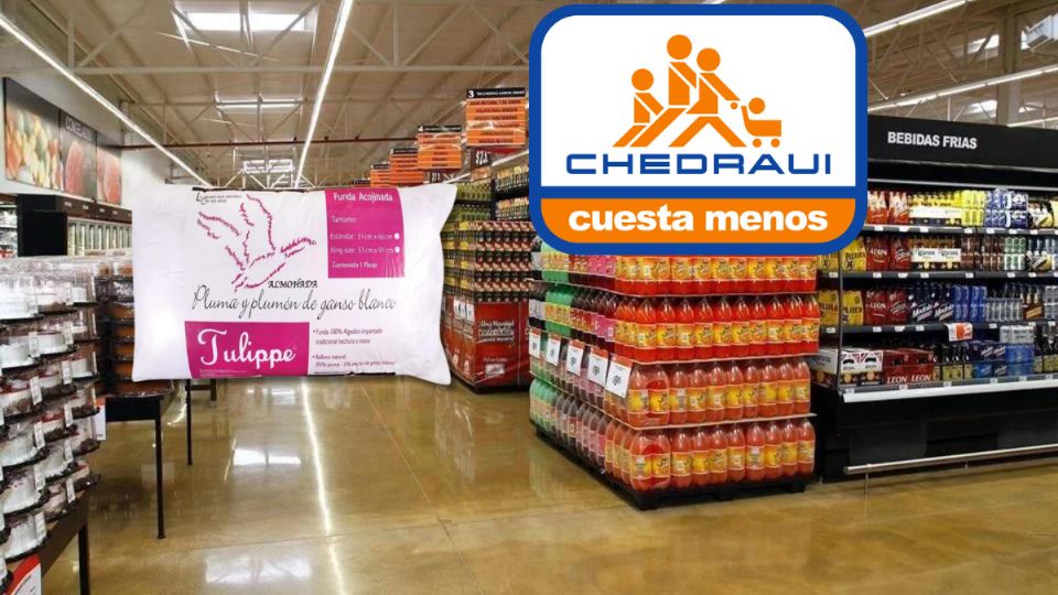 Chedraui Almohada. Fuente: producción El Heraldo de México