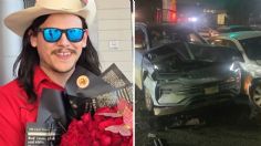 Influencer de Flores "El Patrón" sufre aparatoso accidente automovilístico en CDMX