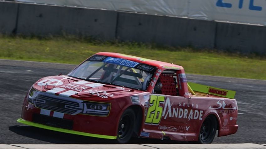 Helio Meza se coloca en el 4º lugar del Trucks México Series