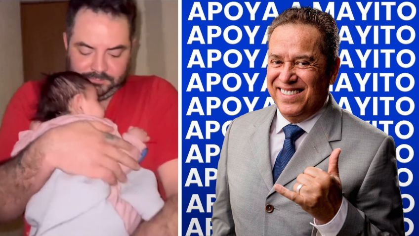 José Eduardo Derbez revela que adormece a su bebé al ritmo de “Mayo, Mayito, Mayititito” | VIDEO